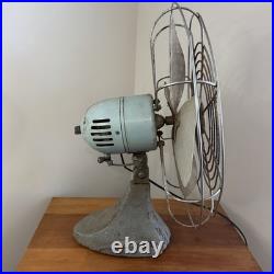 Vintage Wizard Imperial Electric Fan Western Auto Model 6JC2010 Rare 18 Inch