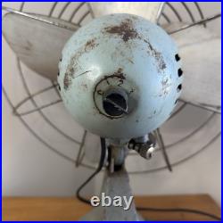 Vintage Wizard Imperial Electric Fan Western Auto Model 6JC2010 Rare 18 Inch