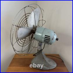 Vintage Wizard Imperial Electric Fan Western Auto Model 6JC2010 Rare 18 Inch