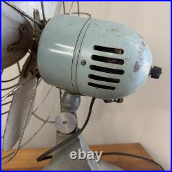 Vintage Wizard Imperial Electric Fan Western Auto Model 6JC2010 Rare 18 Inch