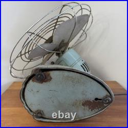 Vintage Wizard Imperial Electric Fan Western Auto Model 6JC2010 Rare 18 Inch