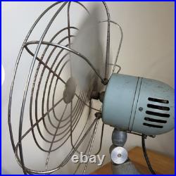 Vintage Wizard Imperial Electric Fan Western Auto Model 6JC2010 Rare 18 Inch