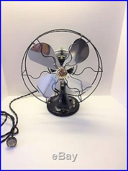 Vintage antique1920s ge 10 inch oscillating fan (Fully Restored) NICE LOOK