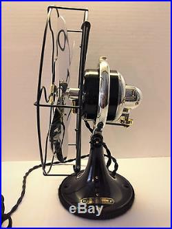 Vintage antique1920s ge 10 inch oscillating fan (Fully Restored) NICE LOOK