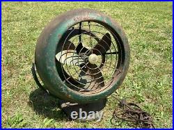 Vintage antique Vornado Fan Model B28C1-1 Retro Electric Heavy Metal WORKS