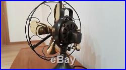 Vintage / antique art deco BTH (General Electric) oscillating desk fan