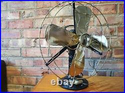 Vintage / antique art deco electric desk fan