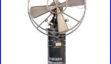 Vintage art antique style old 1920s jots patent radio fan / kerosene fan HB 01