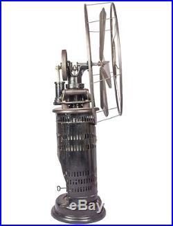 Vintage art antique style old 1920s jots patent radio fan / kerosene fan HB 01