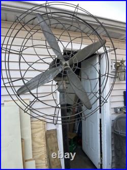 Vintage super Air Screws Floor Fan For Parts Or Repair. Rare Fan