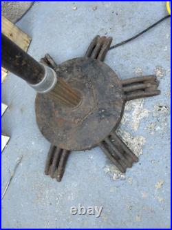 Vintage super Air Screws Floor Fan For Parts Or Repair. Rare Fan