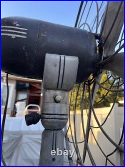 Vintage super Air Screws Floor Fan For Parts Or Repair. Rare Fan Vintage super Air Screws Floor Fan For Parts Or Repair. Rare Fan