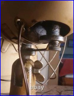 Vtg 12 Emerson Junior Fan 2660-D 2 Speed, Oscillating & Adjustable Tilt