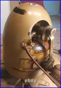 Vtg 12 Emerson Junior Fan 2660-D 2 Speed, Oscillating & Adjustable Tilt