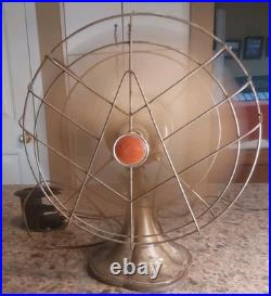 Vtg 12 Emerson Junior Fan 2660-D 2 Speed, Oscillating & Adjustable Tilt