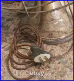 Vtg 12 Emerson Junior Fan 2660-D 2 Speed, Oscillating & Adjustable Tilt