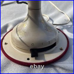 Vtg 1940's Western Electric Brass Blade Fan 13 4 Blade Cage 3 Speed USA Antique