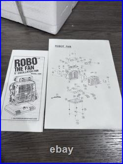 Vtg 1986 Robeson Robo The Fan, Frigid Fan, Light Up Eyes, Oscillates RUC Tested