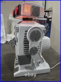 Vtg 1986 Robeson Robo The Fan, Frigid Fan, Light Up Eyes, Oscillates RUC Tested