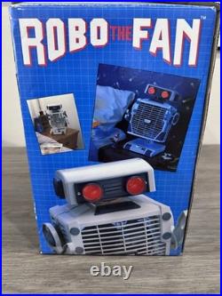 Vtg 1986 Robeson Robo The Fan, Frigid Fan, Light Up Eyes, Oscillates RUC Tested