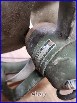 Vtg Antique ILG Electric Ventilating Co Wall Ventillation Fan Cast Iron Tested