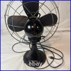 Vtg EMERSON ELECTRIC 16 OSCILLATING FAN TYPE 79648-AU 3 Speed
