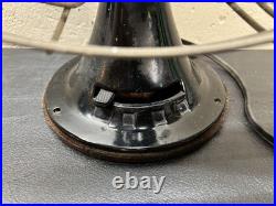 Vtg EMERSON ELECTRIC 16 OSCILLATING FAN TYPE 79648-AU-G 3 Speed Works Rotates