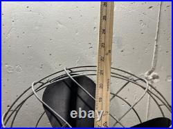 Vtg EMERSON ELECTRIC 16 OSCILLATING FAN TYPE 79648-AU-G 3 Speed Works Rotates