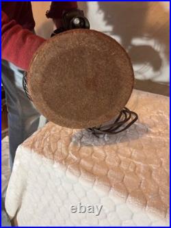 Vtg GE General Electric Vortalex 4 Blade 3 speed Oscillating Fan. Works