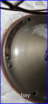 Vtg GE General Electric Vortalex 4 Blade 3 speed Oscillating Fan. Works