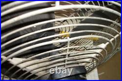 Vtg. HUNTER Div. Of Robbins & Myers ELECTRIC OSCILLATING 18 ART DECO FAN