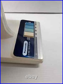 Vtg LkNew Panasonic F-1205 Blue Blade 5-WAY Oscillation FAN 12. Mint Japan