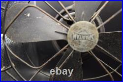 Vtg MCM Retro SPARTAN Rare Octagon Shape 4 Blades Oscillating Electric Fan