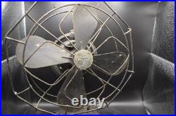Vtg MCM Retro SPARTAN Rare Octagon Shape 4 Blades Oscillating Electric Fan