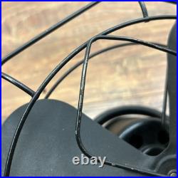 Vtg MCM Retro SPARTAN Rare Octagon Shape 4 Blades Oscillating Electric Fan Read