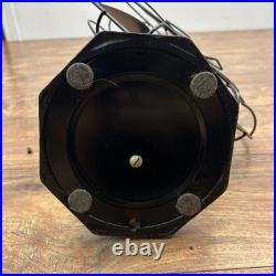 Vtg MCM Retro SPARTAN Rare Octagon Shape 4 Blades Oscillating Electric Fan Read