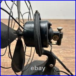 Vtg MCM Retro SPARTAN Rare Octagon Shape 4 Blades Oscillating Electric Fan Read