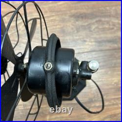 Vtg MCM Retro SPARTAN Rare Octagon Shape 4 Blades Oscillating Electric Fan Read