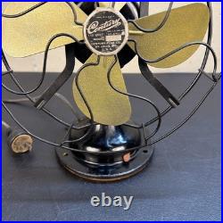 Vtg Original Century S2 frame 12 Table Fan, runs strong and quiet