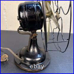 Vtg Original Century S2 frame 12 Table Fan, runs strong and quiet