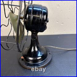 Vtg Original Century S2 frame 12 Table Fan, runs strong and quiet