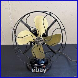 Vtg Original Century S2 frame 12 Table Fan, runs strong and quiet