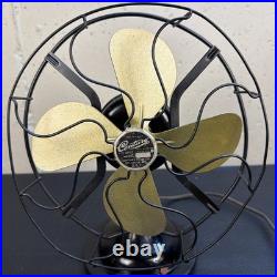 Vtg Original Century S2 frame 12 Table Fan, runs strong and quiet