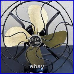 Vtg Original Century S2 frame 12 Table Fan, runs strong and quiet