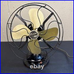 Vtg Original Century S2 frame 12 Table Fan, runs strong and quiet