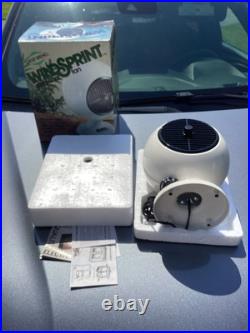 West Bend WindSprint Personal Fan 1980s Vintage MCM Retro Space Style NOS New