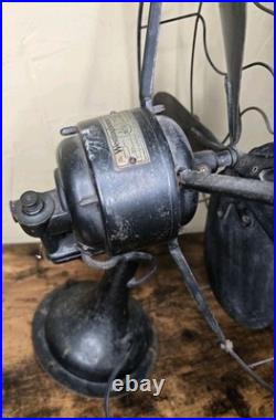 Westinghouse 516873-A Four Blade 1920 circa Antique 16 Fan Working
