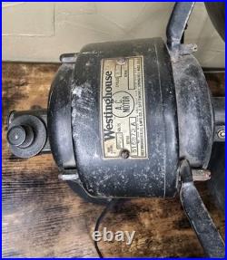 Westinghouse 516873-A Four Blade 1920 circa Antique 16 Fan Working