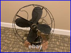 Westinghouse 516873-A Four Blade 1920 circa Antique Fan WORKS WELL Westinghouse 516873-A Four Blade 1920 circa Antique Fan WORKS WELL