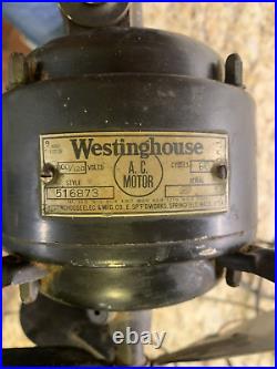 Westinghouse 516873 Four Blade 1920 circa Antique Fan